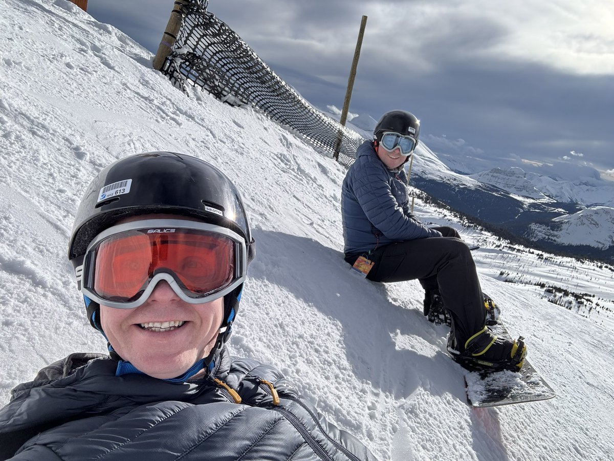 Great couple of days <a href="/SunshineVillage/">Sunshine Village</a> #banff