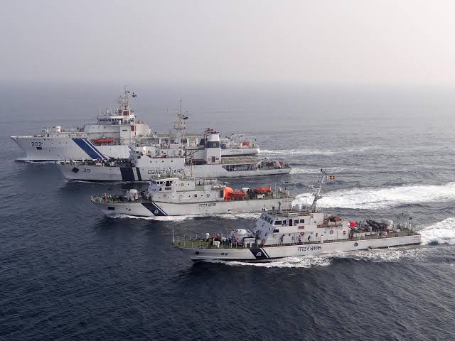 SPhangnon's tweet photo. Greetings to the valiant @IndiaCoastGuard personnel and staff on the occasion of its 48th Raising Day. Its contributions to the country's maritime and coastal security remain unparalleled. 

'Vayam Rakshamah'

@rajnathsingh https://t.co/SrENl2ML8m