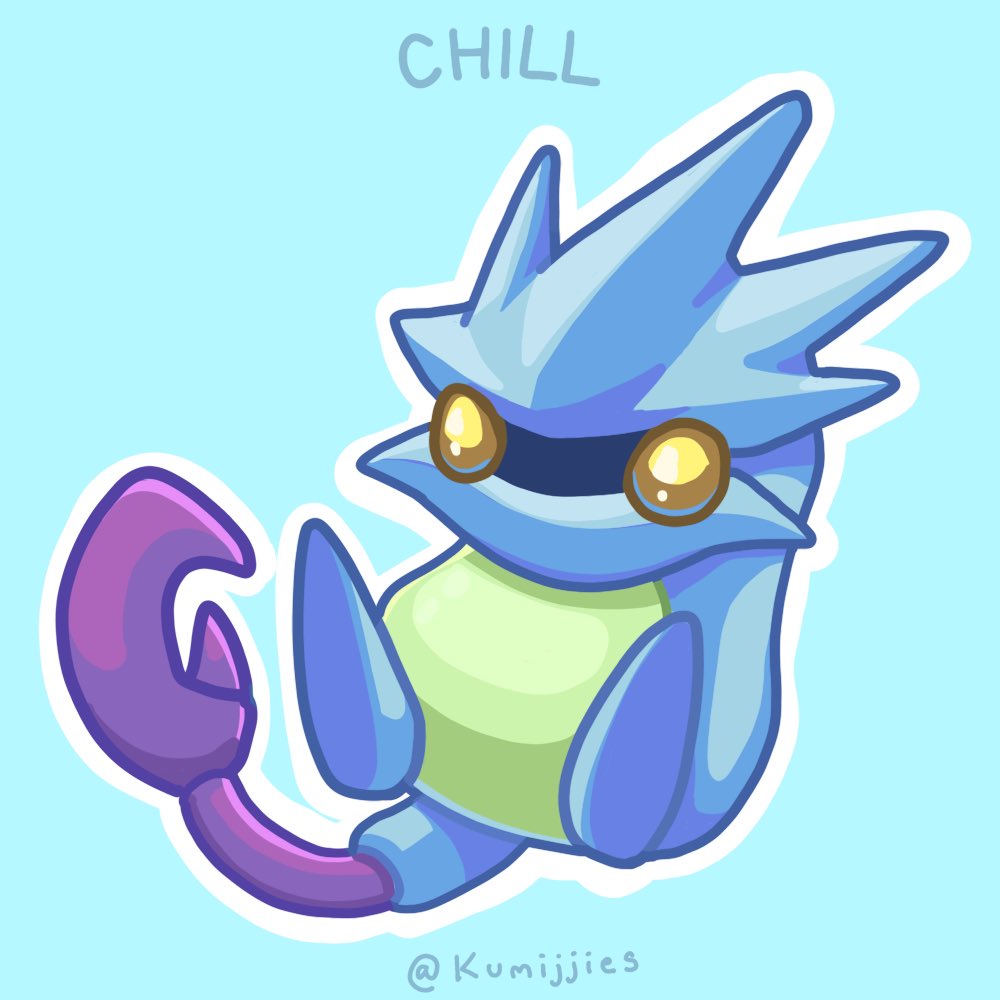 Kumijjies's tweet photo. Last of this set, water pal! #GoldenSun https://t.co/bq3W9VHw88