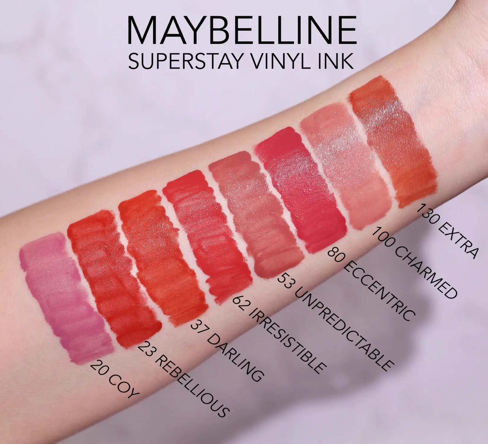 SWATCH] Maybelline Superstay Vinyl Ink!, Gallery posted by Nabel