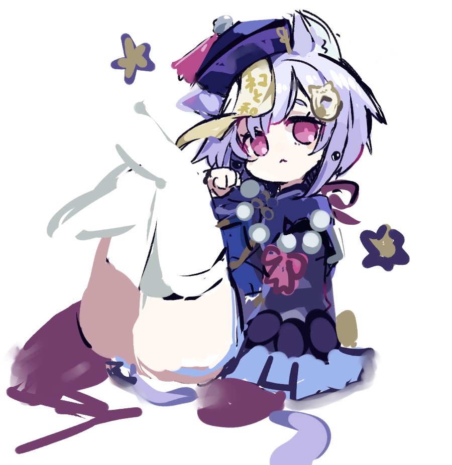 七七|ナナ(原神) 「」|すきのイラスト