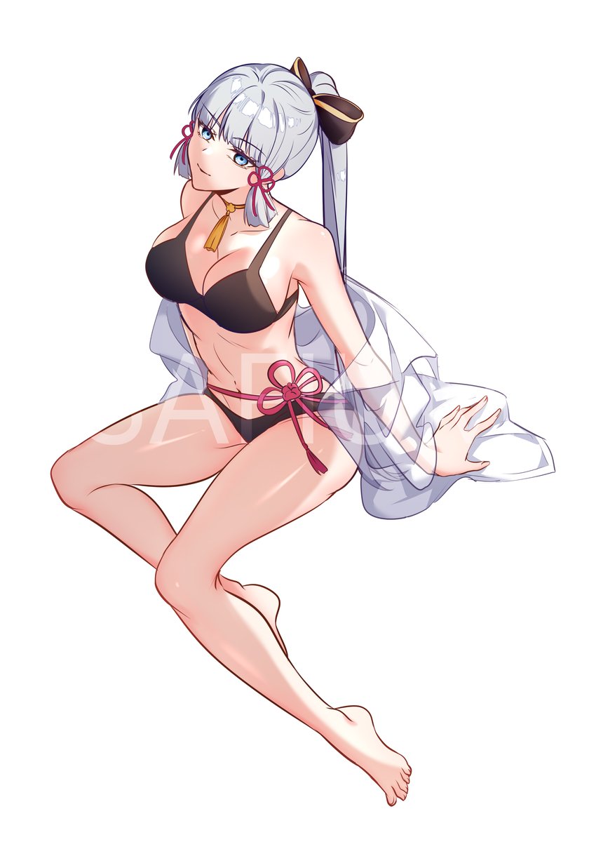 Safiumofficial's tweet photo. Ayaka 🩵🖤
#GenshinImpact #原神  #Genshin #Illustrator #digitalart 
#KamisatoAyaka #神里綾華 #fanart #Genshinfanart #animebikini https://t.co/S8r3L7Xtek