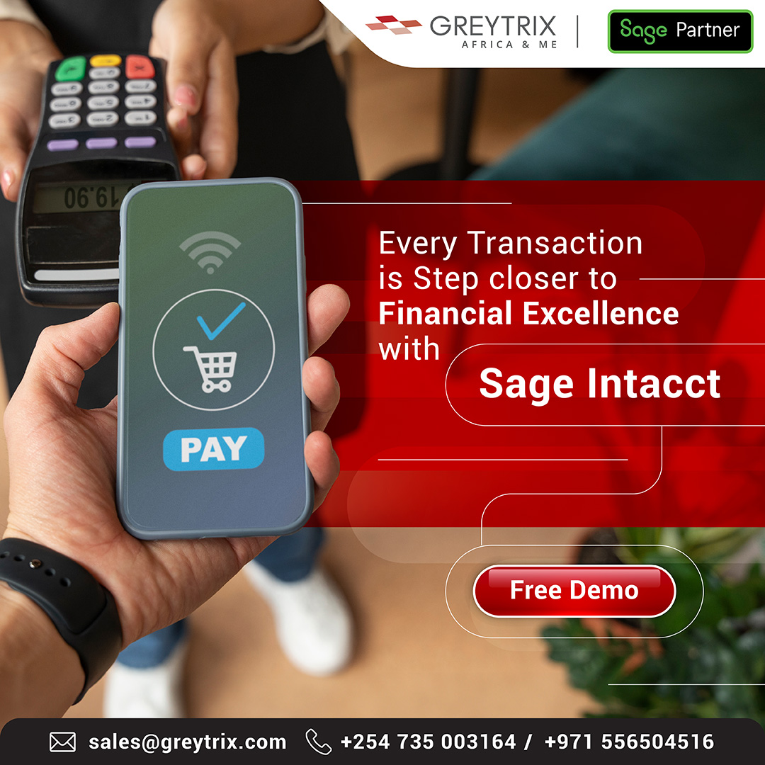 GreytrixAfrica's tweet photo. #SageIntacct #ERP streamlines your financial workflows, turning complexity into simplicity for a more profitable journey.
Book A Demo - https://t.co/ZPGnBVYByr
#FinancialManagement #GreytrixAME #SageSolutions #FinanceSoftware #CloudAccounting https://t.co/zzFxpVdEr1