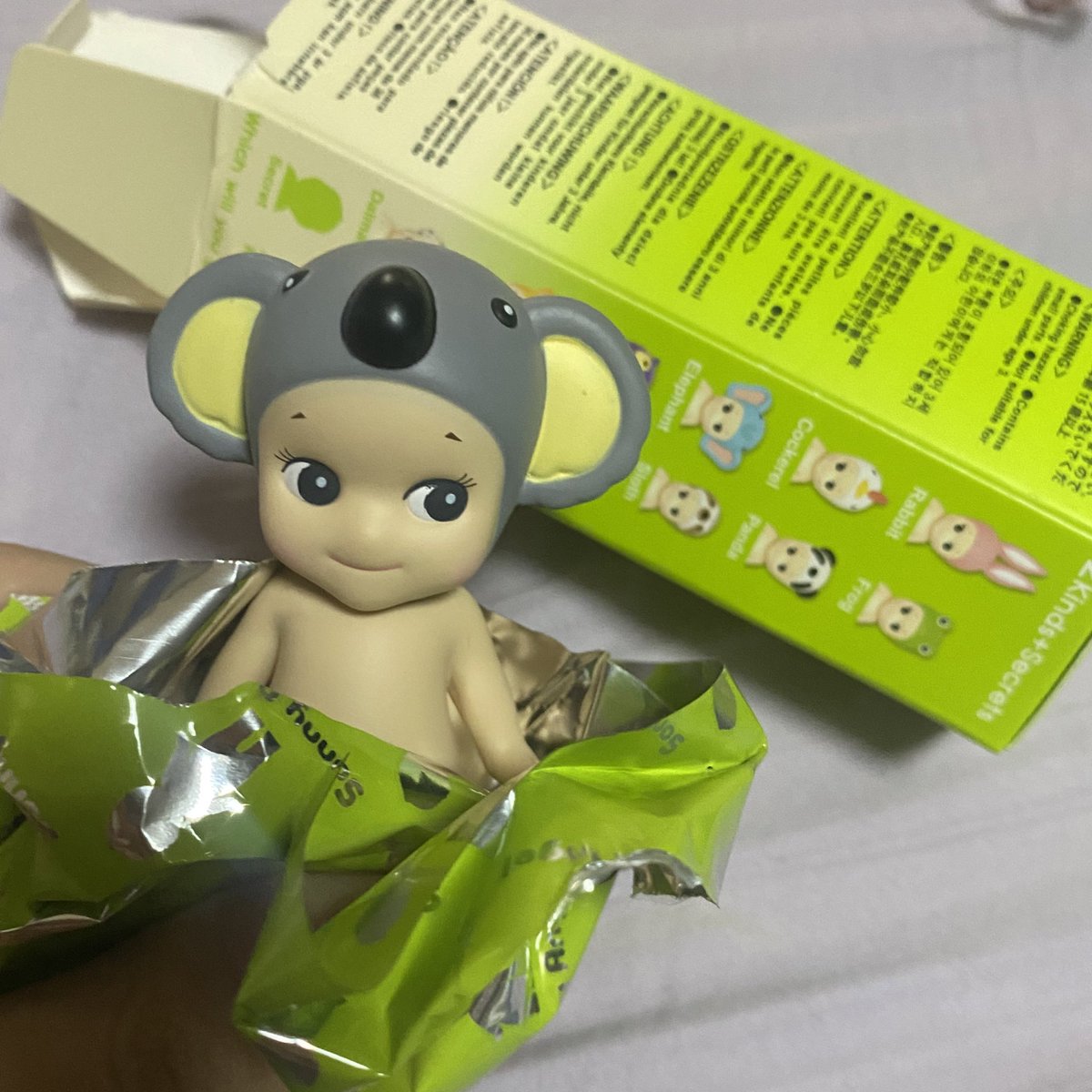 ssamupc's tweet photo. wts lfb wtt wft sonny angel animal series ver 1 v1 ph box foil

very fresh pull : koala with bnf

drop offers plzz, up for sale rin siya dm me https://t.co/HSnbfRvaEJ