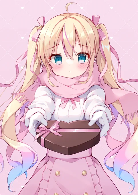 少しはやめのバレンタイン#skeb #ゆめの〜と 