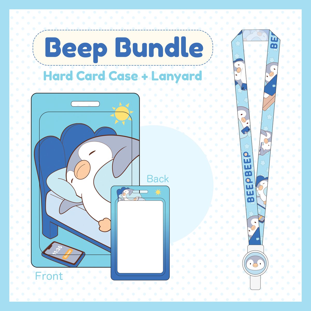 BeepBeepPenguin's tweet photo. Oh don't you wish you are in bed instead of rushing for the early train.
🐧 It is my 3rd Beep lanyard design, and I love it the most!
These will go well with your transit card/work id.

https://t.co/TW4422X3Ph https://t.co/OcZ6qA6BgZ
