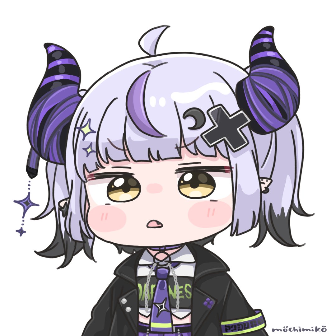 ラプちゃん新衣装可愛すぎ👼👼👼 #laplus_artdesu
