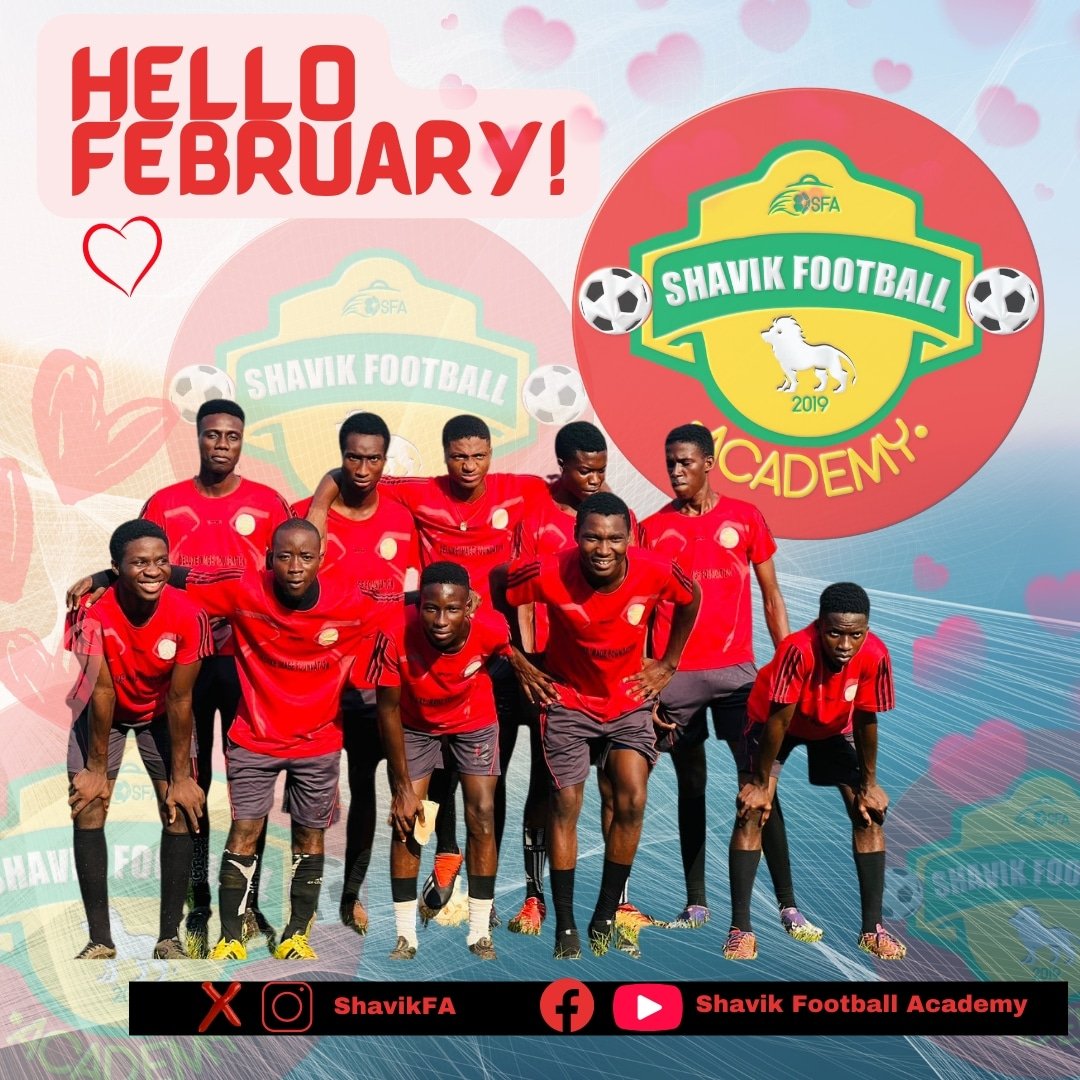 As you step into the month of February, may happiness, love and joy be yours.

 Happy New Month!!! 💞♥️

#ShavikFA #happynewmonth #hellofebruary #shaviklions #AFCON2023 #AFCON #shavikcubs #shavik #february #february2024