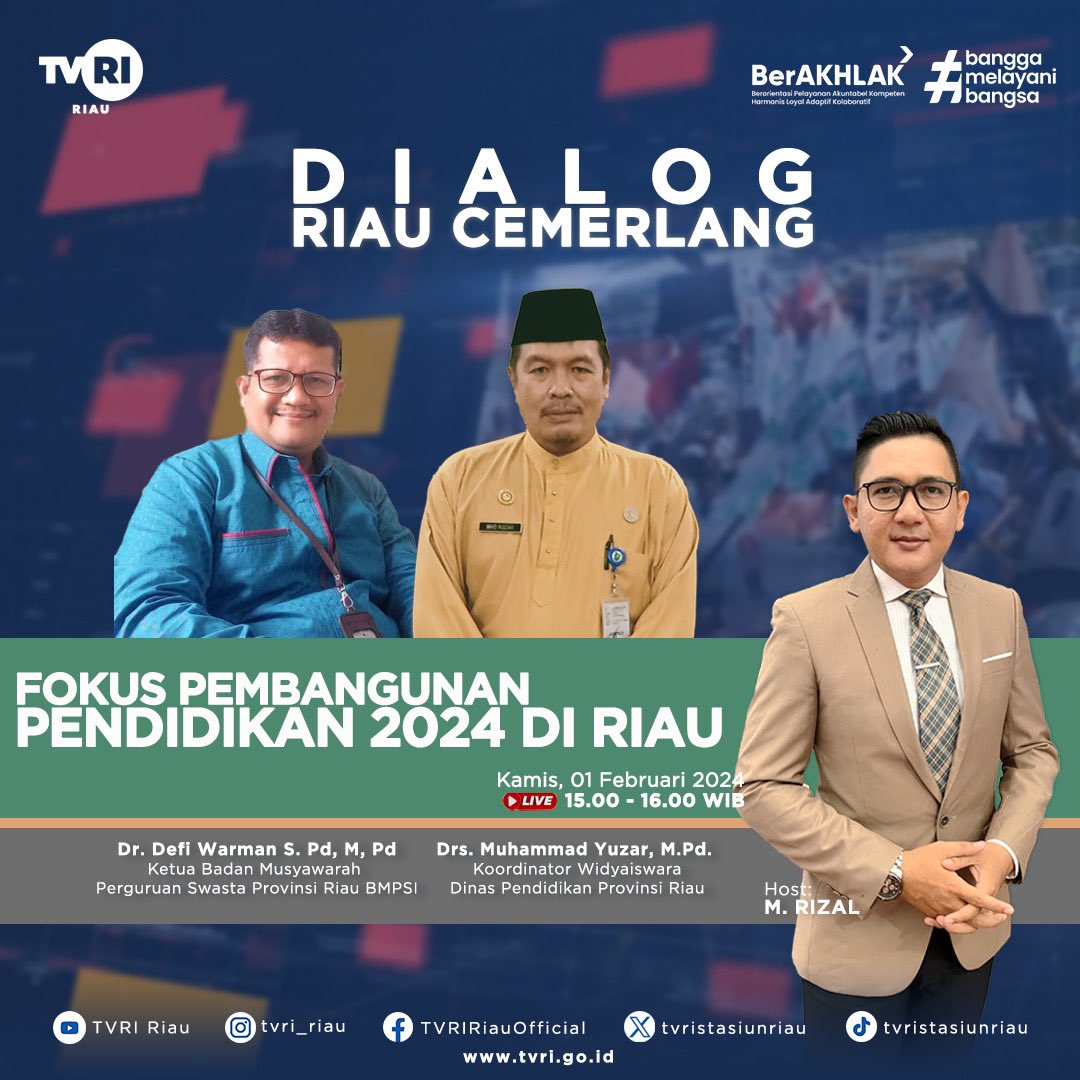 Fokus Pembangunan Pendidikan 2024 di Riau