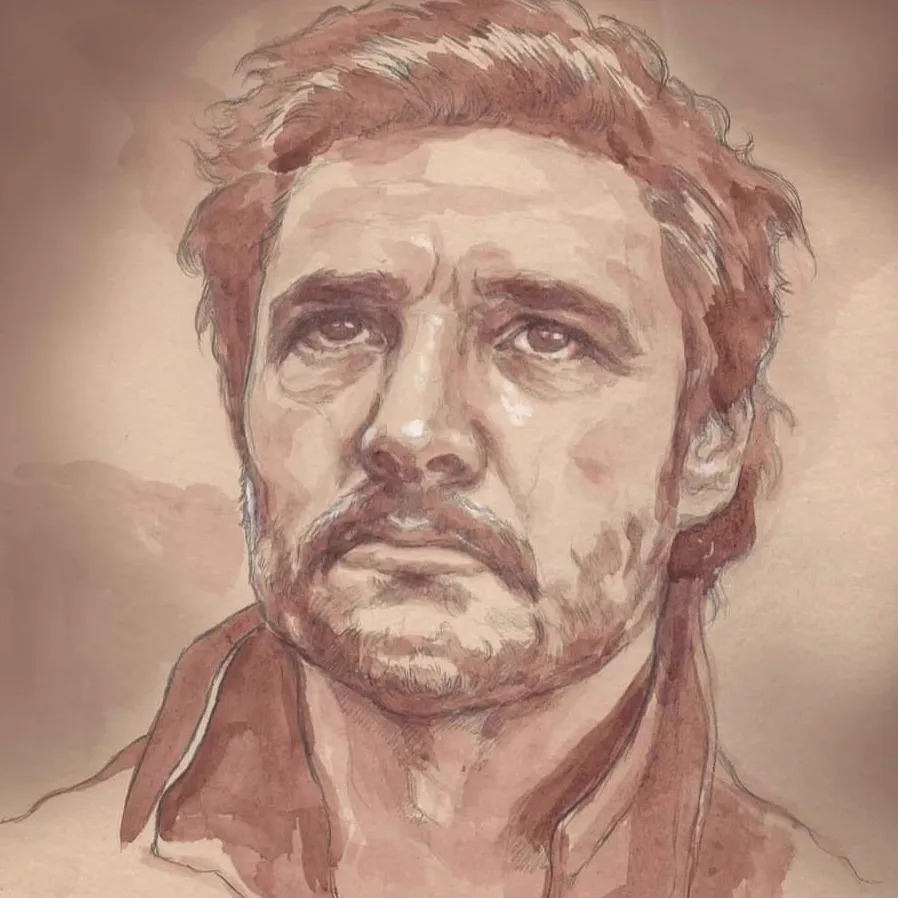Tried to paint a Joel Miller during insomnia.
#joelmiller #pedropascal #thelastofus #thelasofushbo #tlou #portraitdrawing #gouachepainting #fanart #neildruckmann #HBO #tloufanart #tloufanartfriday #supportartists #loveuall😘💜✌