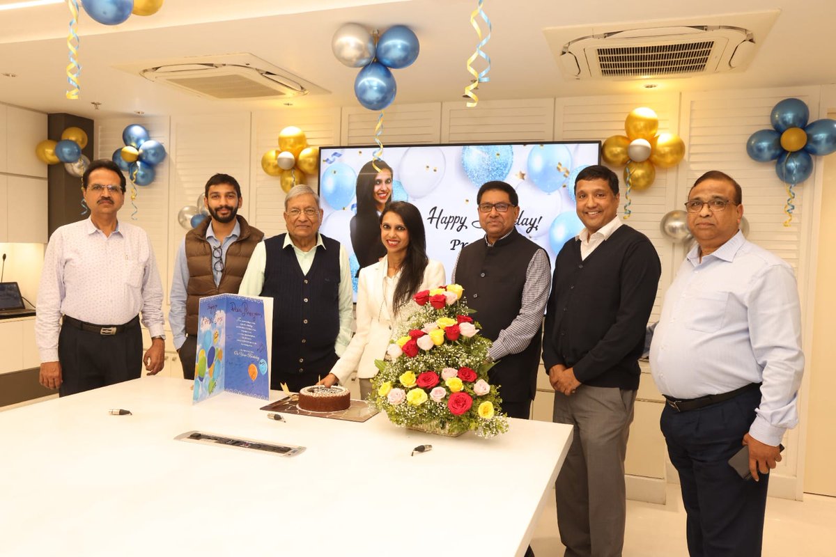 Patton_IntLtd's tweet photo. Take a peek into a very special occasion - the birthday celebration of our President, Patton Group Preeyam Budhia's birthday at Patton International Limited head office .
We wish her the best of everything and happiness always!

Team
Patton Group

 #Birthday #PattonGroup https://t.co/Wr9T7csy9S