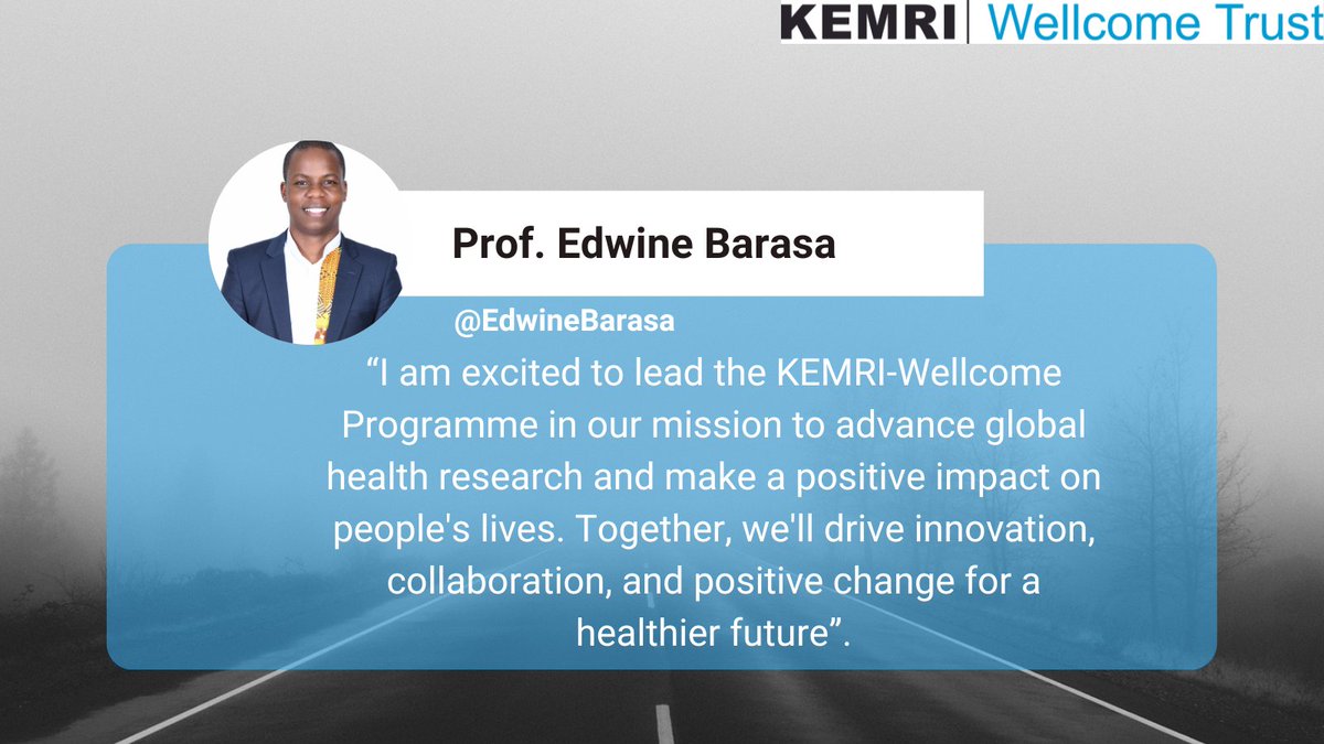 A Bittersweet notice to all our stakeholders, after 10 years of tremendous growth and change in the Programme @PhilipBejonBejon steps down as the KWTRP Executive Director. In the Interim Prof. @EdwineBarasa takes over as the Ag. Executive Director. shorturl.at/bARVX