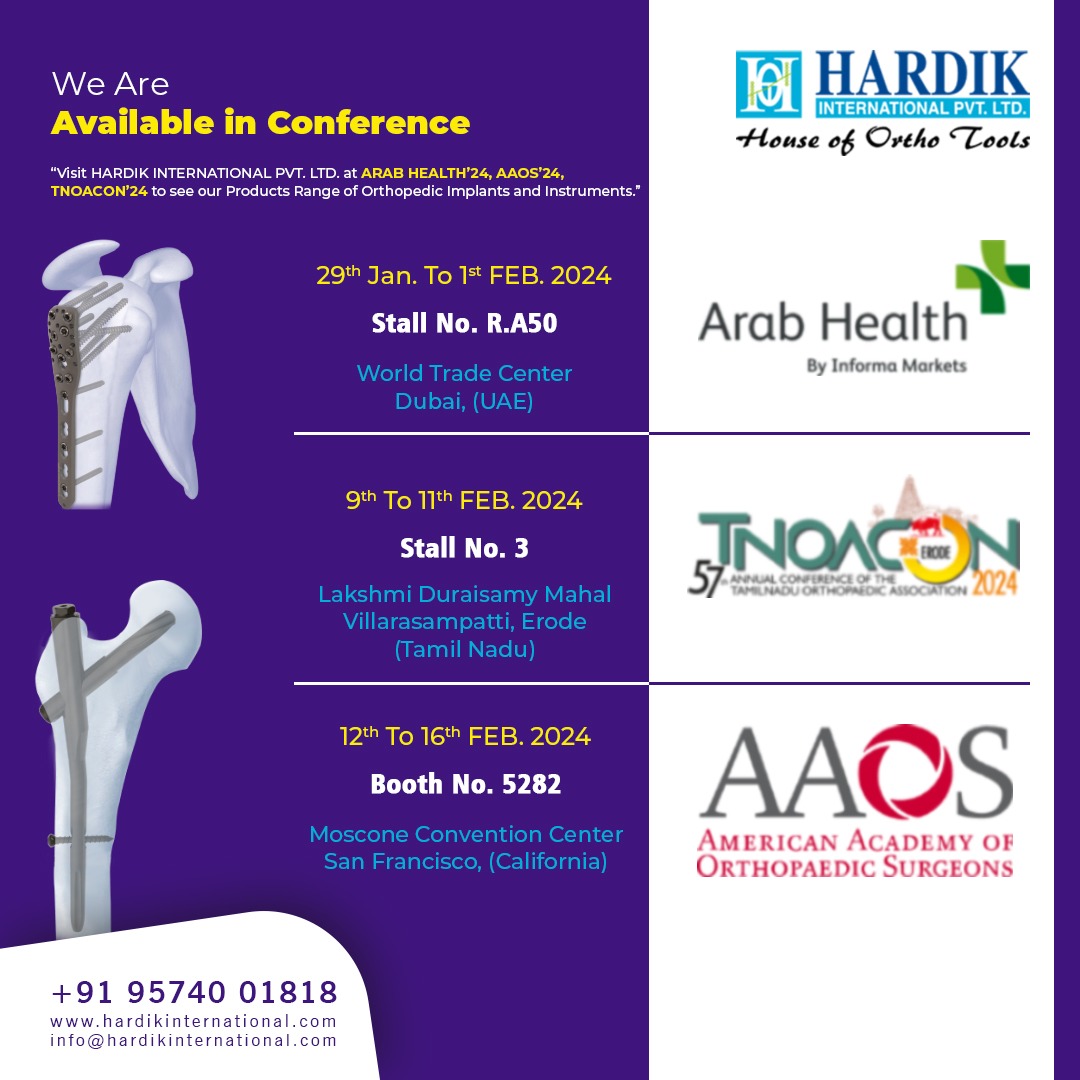 #hardikinternational #dubai #arabhealth2024 #worldtradecenter #sanfrancisco #aaos2024 #mosconeconventioncenter #california #tamilnadu #taoacon2024 #lakshmiduraisamymahal #villarasampatti #erode #orthopedicimplants #orthopedicinstruments #medicaldevice #orthopedic