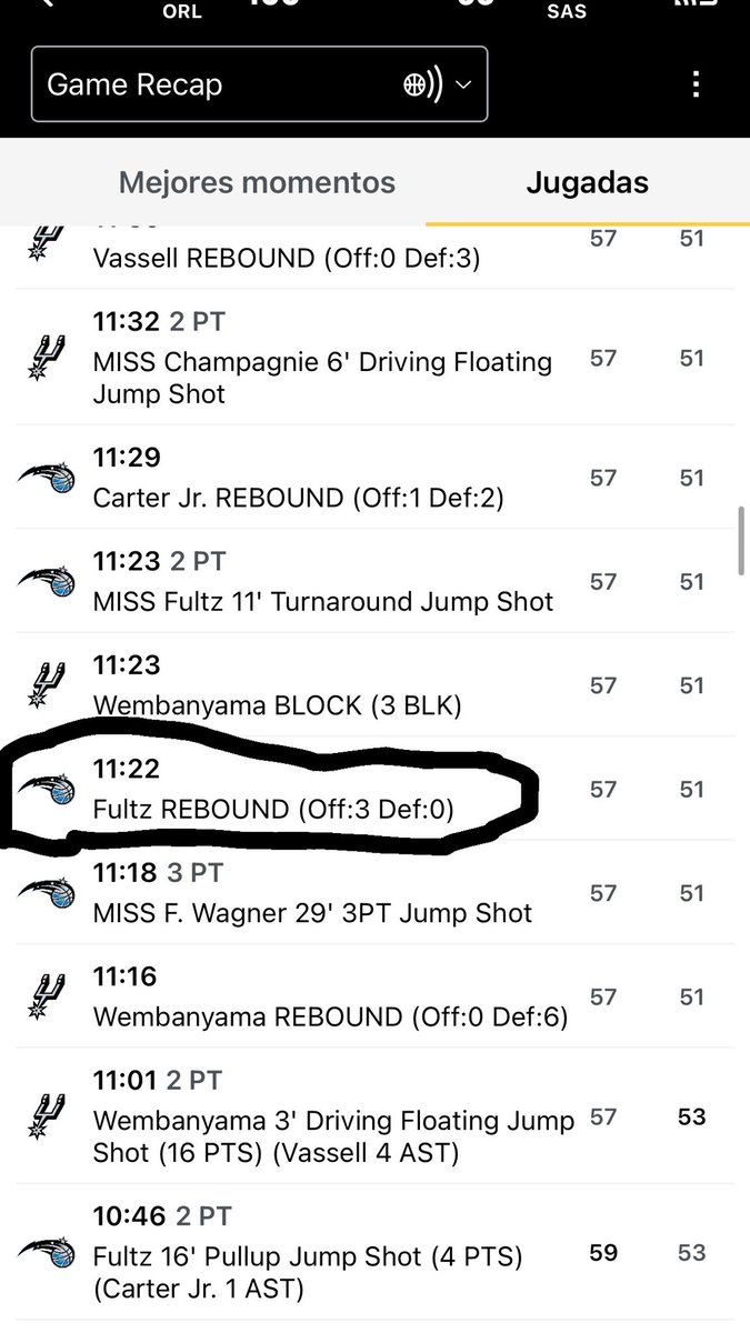 pmarquez98's tweet image. @nbastats @NBA you clearly made an error with a rebound that was given to Markelle Fultz instead of Wendell Carter Jr