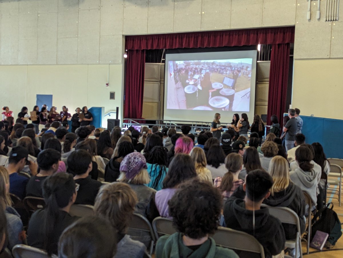mssitesvida's tweet photo. Still thinking about the energy the high schools brought to @VIDASHARKS yesterday during their road show! Thank you @MissionVistaHS @RanchoBuenaHS &amp; @VHSPanthers for kicking off our 8th graders' high school season and doing it right! https://t.co/GNnE7cj1S2