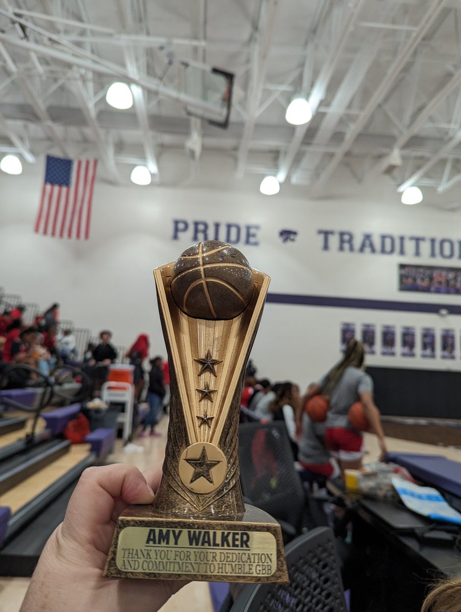 We LOVE our girl's basketball team! Thanks for the very special award and making your book keeper feel so awesome! HHS PRIDE! <a href="/HumbleGBB/">Humble Lady Wildcat Basketball</a>