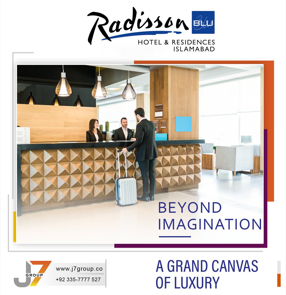 J7Group92's tweet photo. Witness a world beyond imagination! A grand canvas of luxury where every need of yours is taken care of. Invest today in an oasis of opulence.
🌐 https://t.co/bI2TSns5lU
📞 UAN: 0335 7777 527
#J7Group #Pin92 #Hotels #Invest #Luxury #Islamabad #profit #5star #Suites #business https://t.co/6aI0VkM8sM