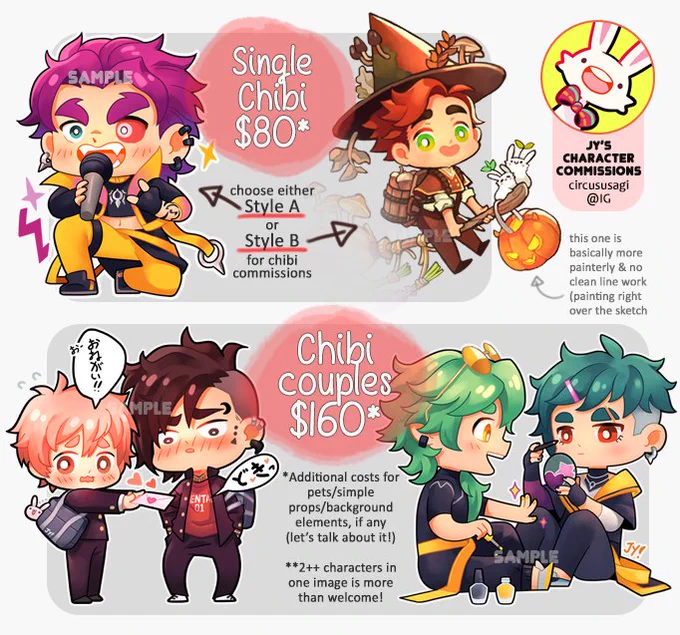 In a bit of a panic due to needing sudden travel expenses and misc so I'm opening digital commissions again!😳pls consider helping me fund my AX trip (and life) lol🙏 more info in thread! 