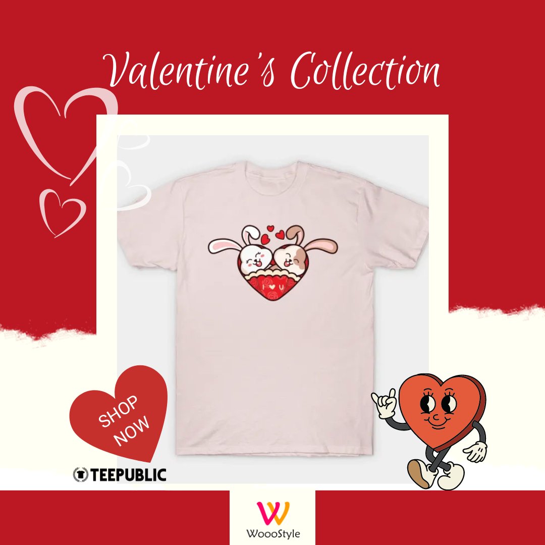 wooostyle's tweet photo. Love, laughter, and kawaii vibes!💖👕Valentine's Day tee collection. Shop👇

https://t.co/P552UuEl45

#valentinesdaygifts #tshirt #tshirtprinting #tshirtdesign #tshirtshop #apparel #Clothing  #teepublic #valentinegifts #hoodies #adorable  #smallartist #printondemand #art #print https://t.co/H73jf1NE9x