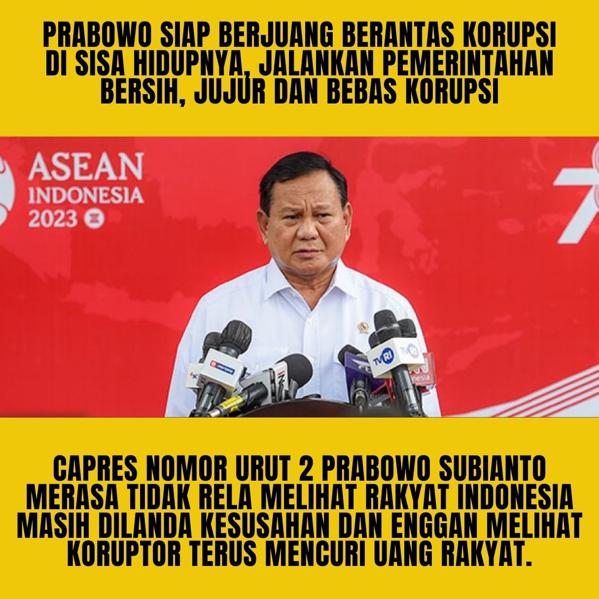 ozzyboylbs's tweet photo. Mending 02 lah #PrBW02Gbrn_JujurBersih  MilihPaKBOWO MilihMENANG https://t.co/5V83sR7Hmz