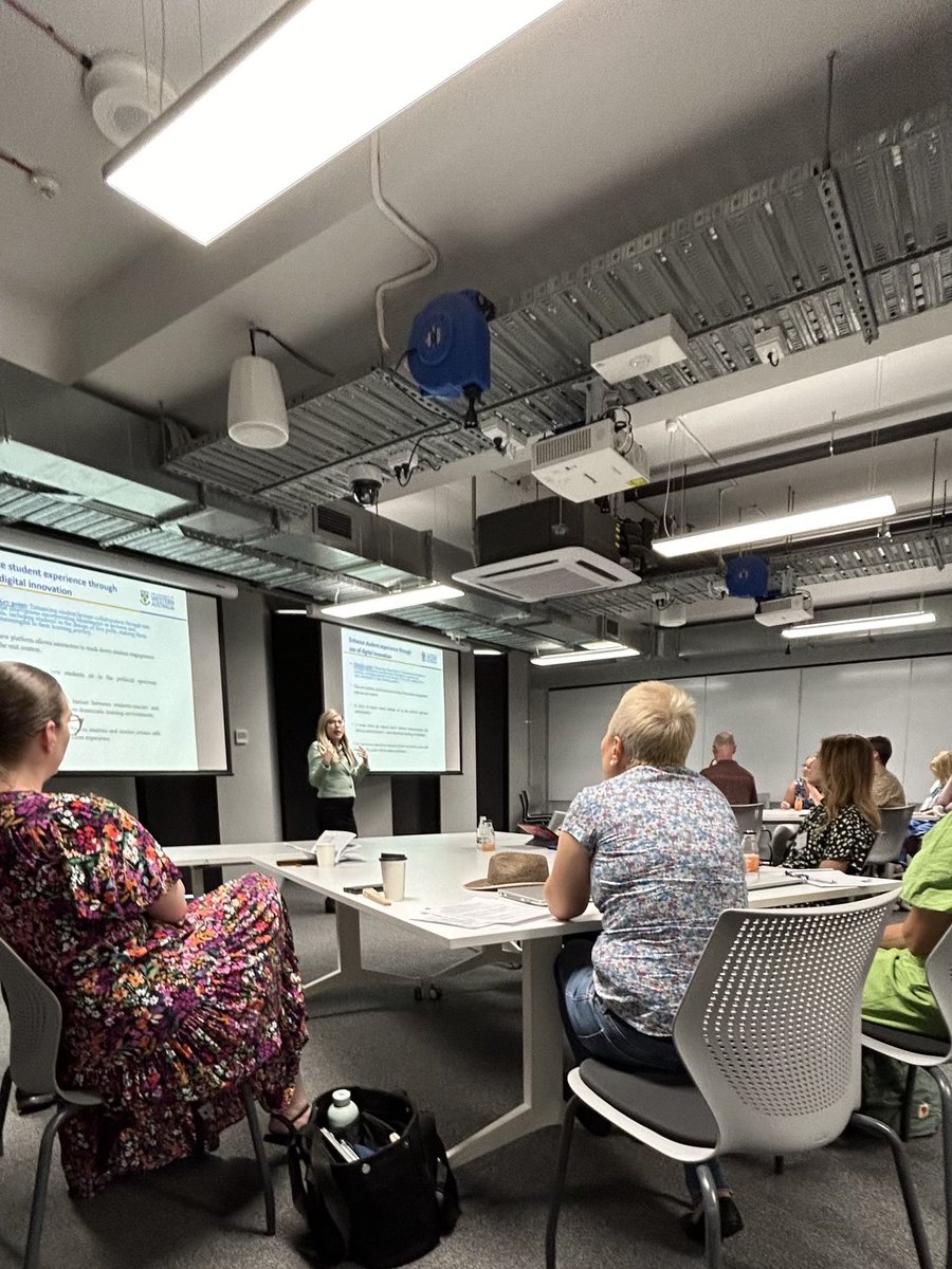 Dr Flavia Bellieni Zimmermann (@fbellienizim) on Twitter photo Presenting my T&L project titled “the use of digital platforms to enhance student-teacher collaboration” to a fully packed seminar room. Exciting to instigate debate & showcase my work to WA colleagues!💁🏼♀️✨#WATLF2024<a href="/UWAresearch/">UWA Research</a> <a href="/uwanews/">UWA</a> <a href="/IRASP_UWA/">@IRASP_UWA</a> Presenting my T&L project titled “the use of digital platforms to enhance student-teacher collaboration” to a fully packed seminar room. Exciting to instigate debate & showcase my work to WA colleagues!💁🏼♀️✨#WATLF2024<a href="/UWAresearch/">UWA Research</a> <a href="/uwanews/">UWA</a> <a href="/IRASP_UWA/">@IRASP_UWA</a>