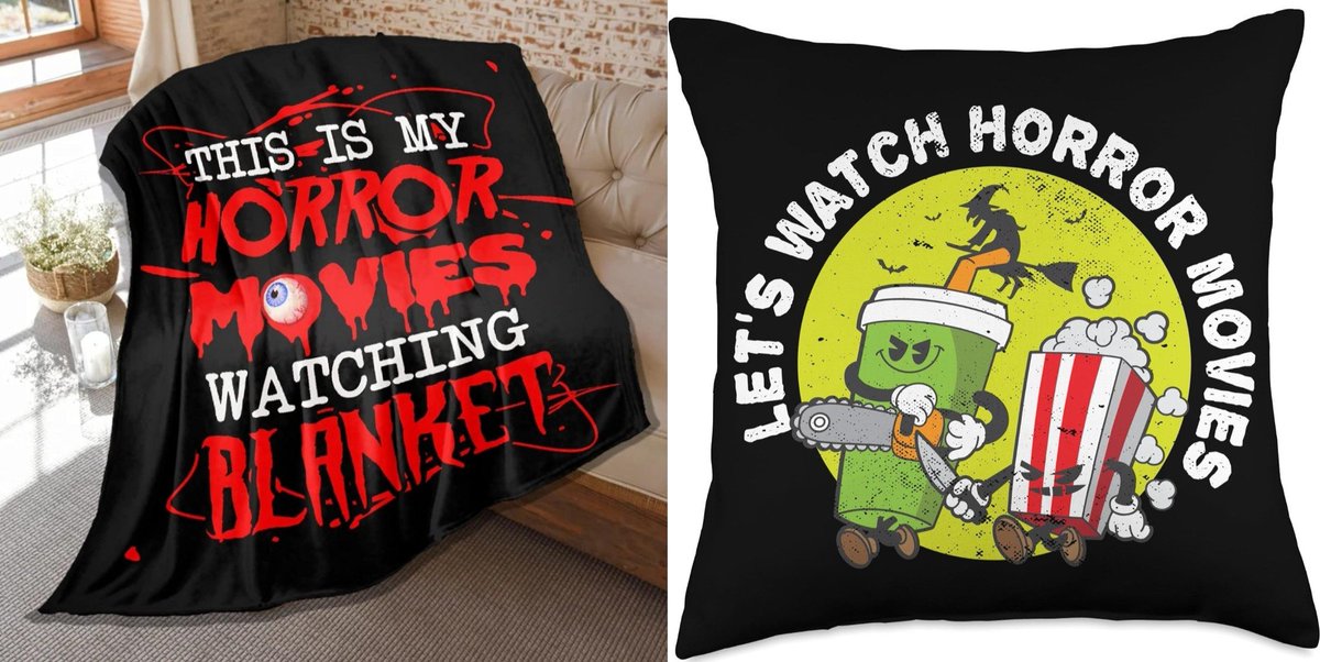 TheGhostHost's tweet image. 🎞 GIVEAWAY 🎞

Hey, Horror Community! I'm giving away a brand new This Is My Horror Movies Watching Blanket plush throw and Let's Watch Horror Movies throw pillow! 🩸

How to enter: Follow me, Like and Repost! 🔪

Ends on: February 29th, 11:59pm EST 🕛

⬇️ Important Details ⬇️…