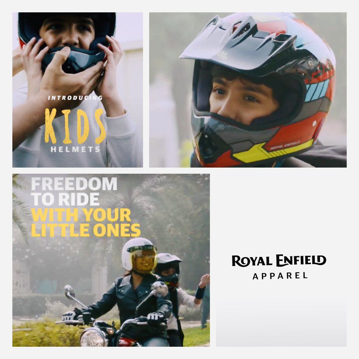 _RajivSingh's tweet photo. कलम से / new work / Royal Enfield - Part 3
Royal Enfield Apparel, Kid’s Helmet (Soft Launch)
PH: All Of The Above Studios
.
.
.
.
#spot #ad #film #ideation #screenplay #script #writer #scripting #writing #brandfilm #frames #stills #launchcampaign #campaign https://t.co/5cHgKGnNzT