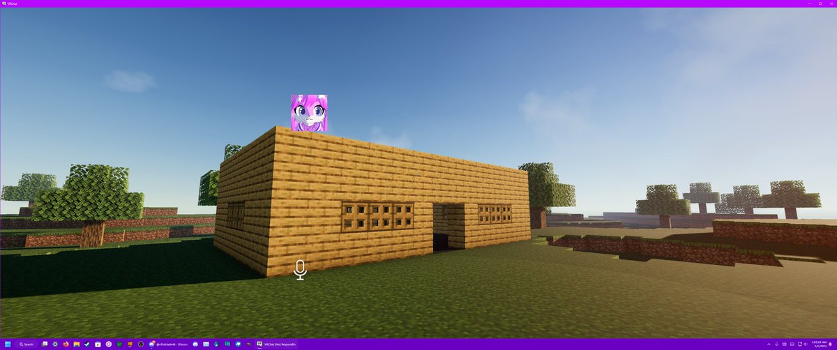 CCShakeCat's tweet photo. House looking nice
#VRChat #Minecraft #minecraftBuilds #VRCraft https://t.co/93SiTZq0Op