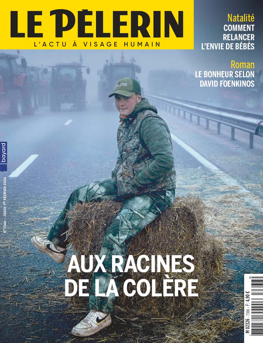 🗞 À lire, cette semaine : 
👉 Aux racines de la #colère des #agriculteurs
👉 #Cinéma : "La ferme des bertrand", la transmission du savoir dans une famille d'#agriculteurs 
👉 Enquête sur la natalité 
👉 Entretien avec <a href="/DavidFoenkinos/">David Foenkinos</a> pour "La vie heureuse" chez <a href="/Gallimard/">Gallimard</a>