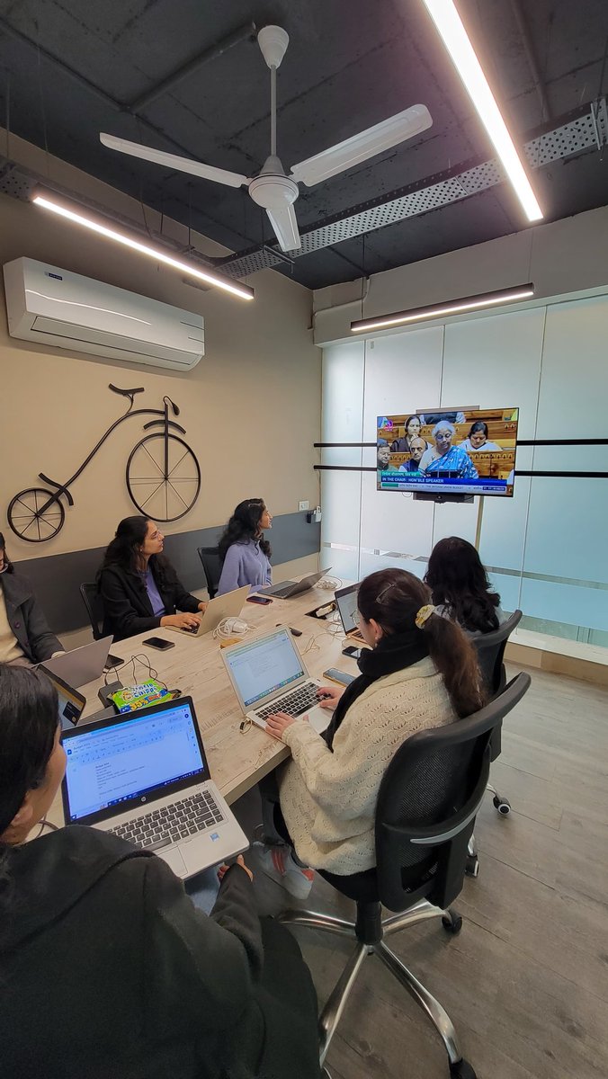tqh_policy's tweet photo. TQH team tuned into #Budget2024, taking notes from various perspectives - tech, gender, health, macro economic outlook. Long day ahead! https://t.co/tMw06PFmZC