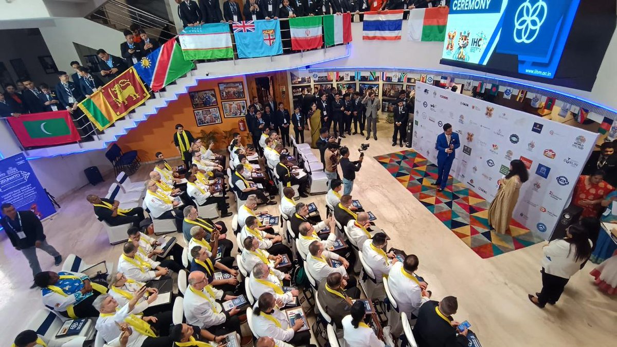 delhi_iihm's tweet photo. THE Kolkata Chapter for the IIHM YOUNG CHEF OLYMPIAD 2024 begins🥳
#iihmbest3years #YCO #YCO10years #AdecadeOfCulinaryExcellence #yco2024 #culinaryolympiad #culinary #hospitality #iihmhotelschools #FoodStudies #foodie #youngchefolympiad #Admissions2024 #MYIIHM @iihmhotelschools https://t.co/66T1YSrZJC