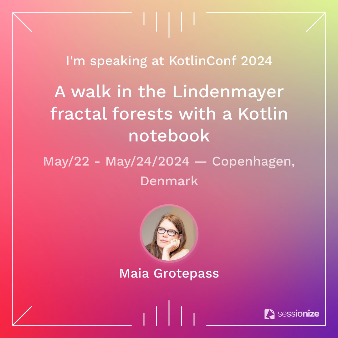 ooh ooh I'm bouncing up and down with excitement 🎇This is one of my bucket list conferences #KotlinConf2024