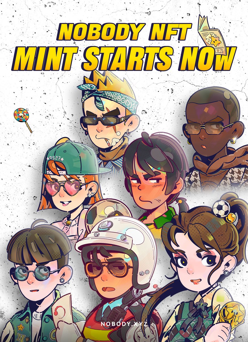 realnobodyxyz's tweet photo. 🌟Nobody NFT鑄造正式開始！

#Nobody NFT Mint Starts Now!

🌟https://t.co/5Kka64C14X https://t.co/IBnFbX54EG