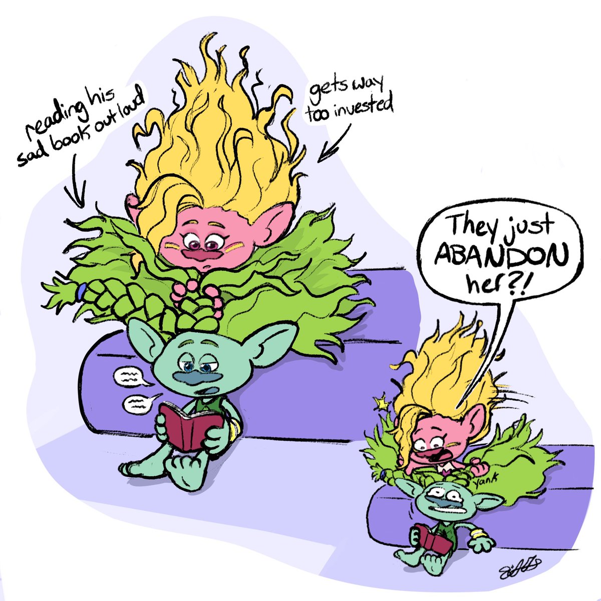 pocketscribbs's tweet photo. Took a break from my current project to doodle some Trolls

Clay and Viva deserve the world (and more screen time)
#TrollsBandTogether #trollsfanart #trollsclay #trollsviva https://t.co/yHNl1d9Cr3