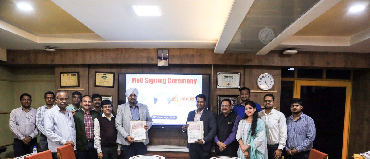 KIITUniversity's tweet image. #KIIT has signed an MoU with InteliBIM Solutions Pvt. Ltd., focusing on initiatives for disseminating information and knowledge in BIM design and development.

Additionally, it includes a Graduate Training and Development Programme (G-TDP) in BIM designed for students in Civil,…