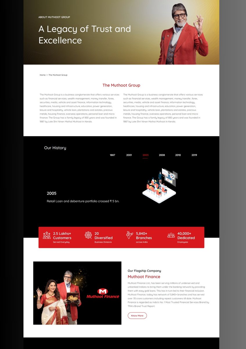 EyeBridge's tweet photo. We've given our Muthoot CSR website a makeover! What part of the new site are you most excited to explore? check out the revamped experience: 
https://t.co/6BJZ2o5YnC

#muthoot #muthootfinance #MuthootCSR #WebsiteRevamp #PositiveImpact https://t.co/uGVR1Jki31