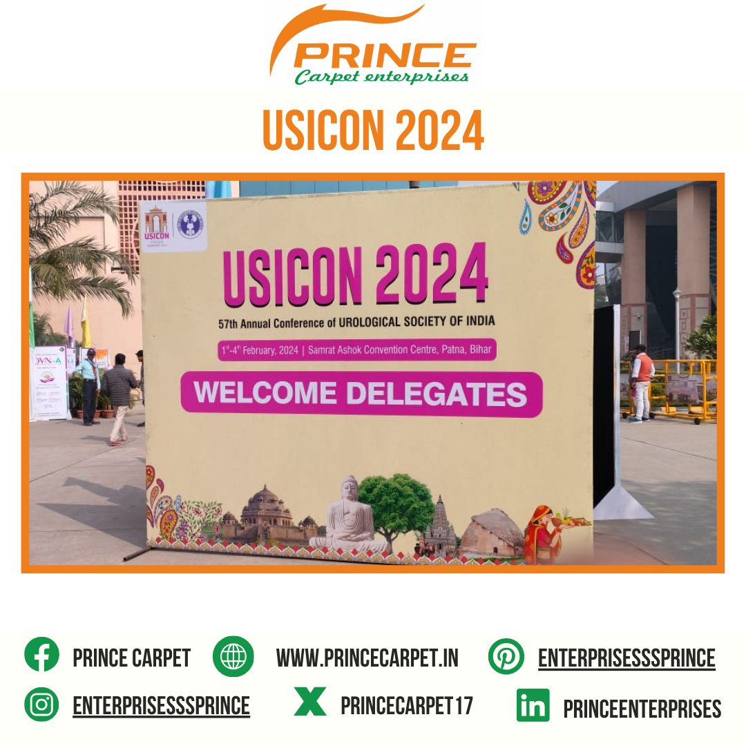princecarpet17's tweet image. Exploring boundless horizons: USICON 2024 - Where innovation meets urology excellence.
USICON 2024 from 1 Feb to 4 Feb at Samrat Ashok Convention Centre, Patna, Bihar
.
.
#usicon #biotechnology #inspiredbytechnology #scienceandtechnology #urology #urologicalsociety #patna #bihar