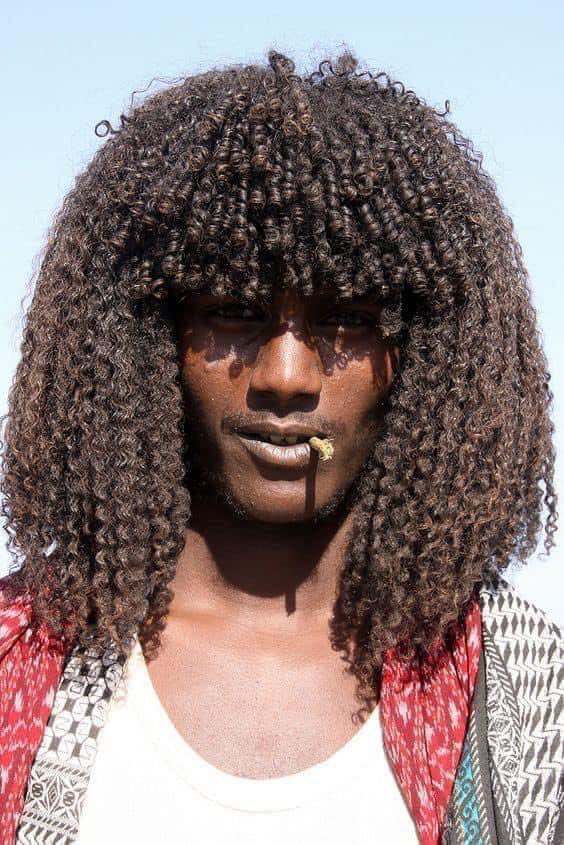 Thutmose IV, father of Amenhotep III x Afar man. #Africa
