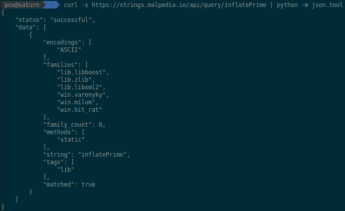 Malpedia tweet media