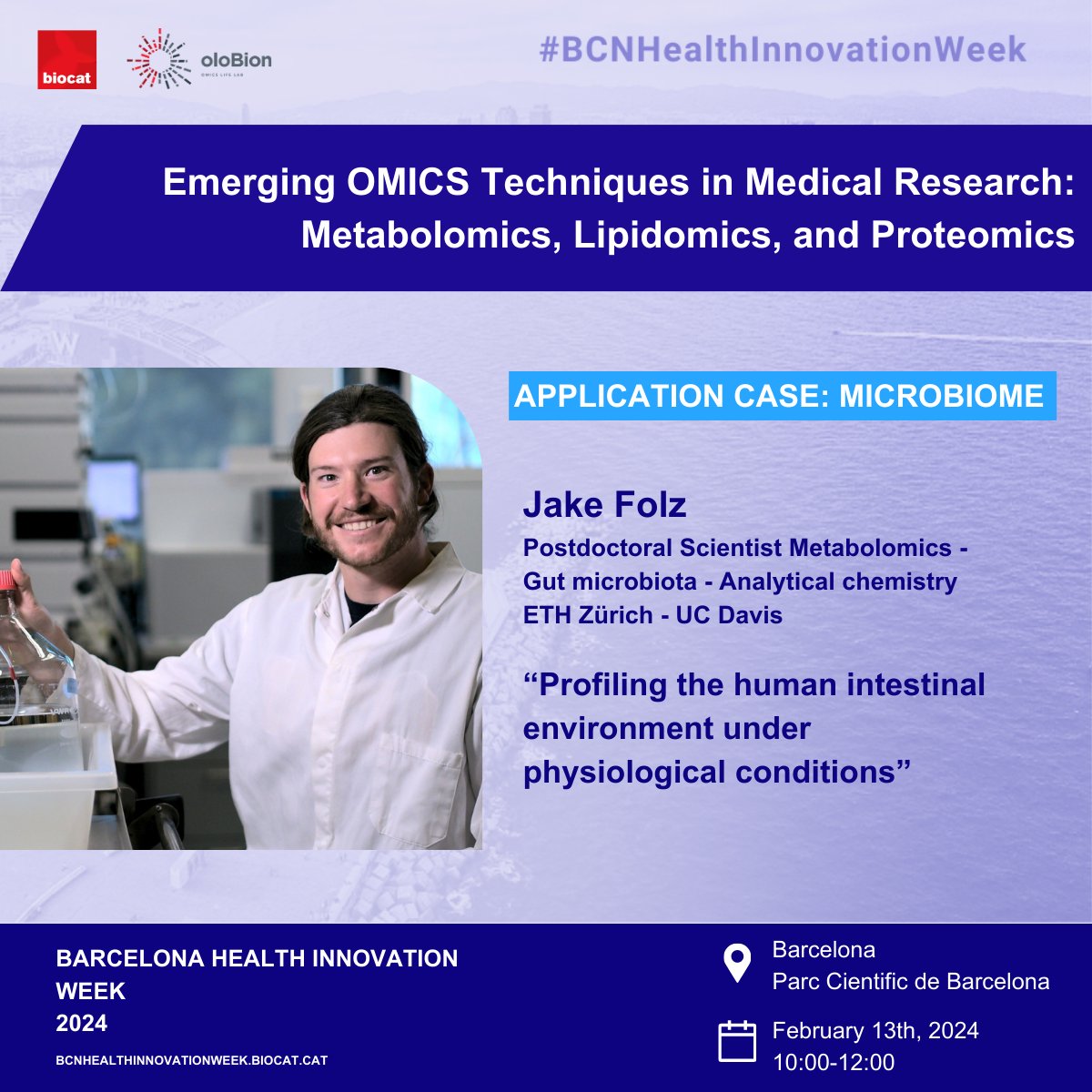 Gut microbiota research is reshaping our understanding of health. Join us on a specialized event with Dr. Jake Folz to discuss his nature-published findings, focusing on OMICS tech for non-invasive profiling of the gut microbiome.

Register at: wkf.ms/3RTo1c7