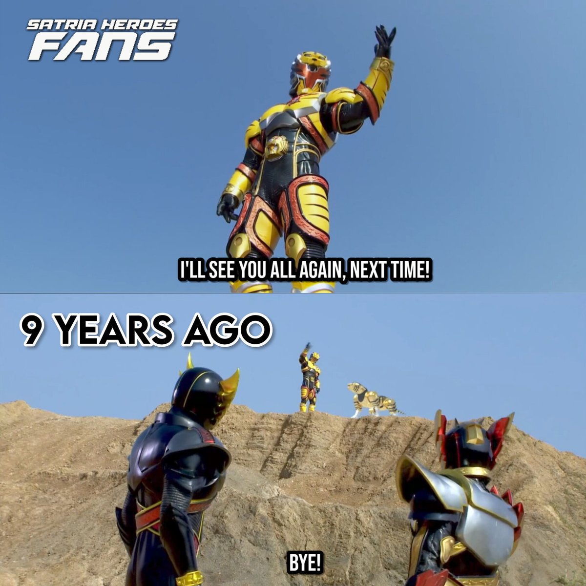 SuperheroMAX_ID's tweet photo. Debut yang mantap dari Satria Harimau Torga
#TodayInHistory #TokusatsuHistory #SatriaSeries #SatriaHarimauTorga #Torga https://t.co/UfPX2rrweA