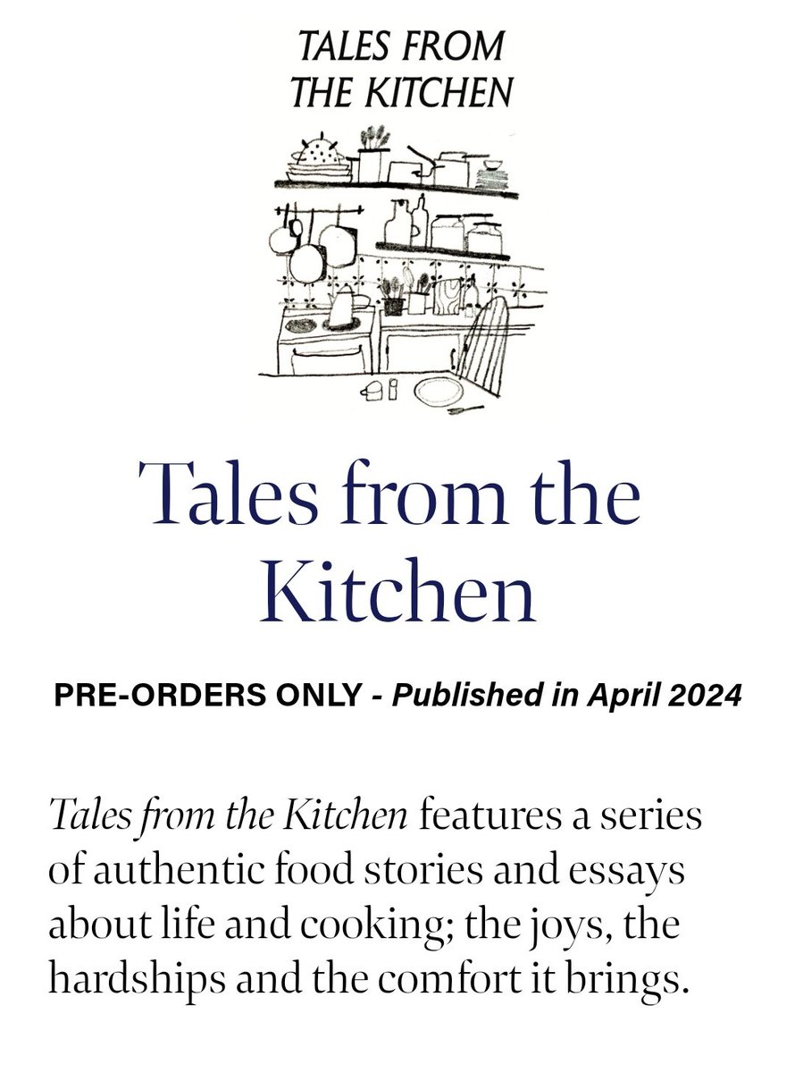 Good morning our fellow foxes

Pre-orders for 'Tales from the Kitchen' are now live! 

These come with two gorgeous hand-illustrated postcards and the collection, a week advance of sales

Order here! 👇🏼
foxandwindmill.co.uk/shop/p/tales-i…
