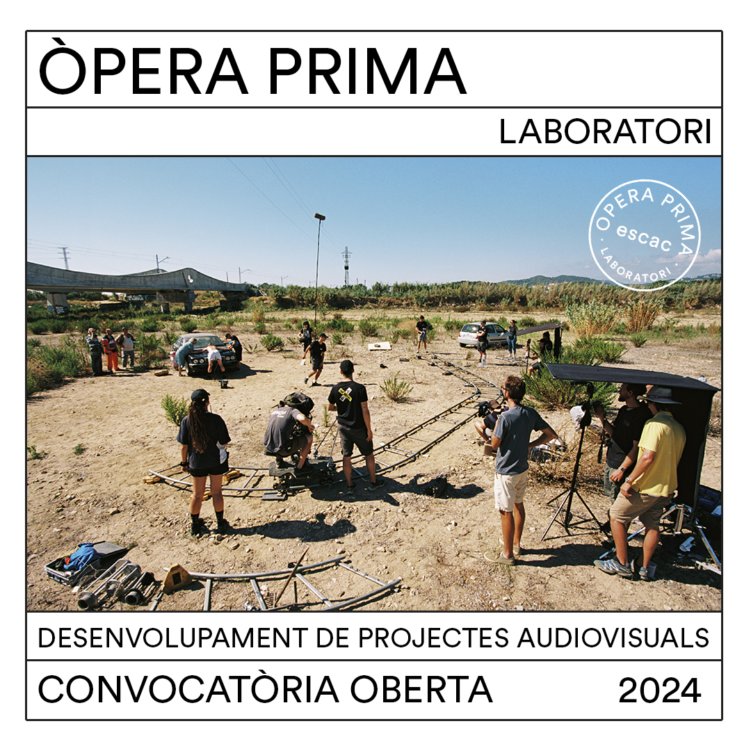 escac's tweet image. #ÒperaPrima | Convocatòria oberta pel Laboratori Opera Prima 2024!

📢 #ÓperaPrima, el programa de desenvolupament de projectes audiovisuals d'ESCAC.

🌏 Obert a totes, alumnis o no
📩 Data límit: 15 de març

Consulta les bases i més informació: escac.com/ca/formacio/st…