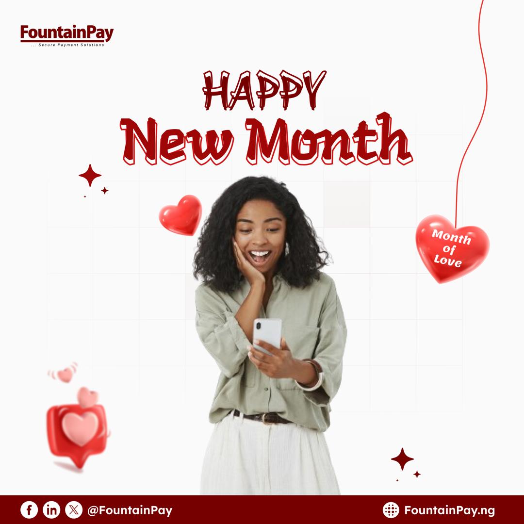 fountainpay_'s tweet photo. welcome to February❤ 🌹

Spread the love of convenience this February with Fountainpay 💳💖 From seamless payment gateways to efficient agency banking services. 

Let's make February a month of effortless transactions! 

Happy New Month https://t.co/6BGaNPd4bC