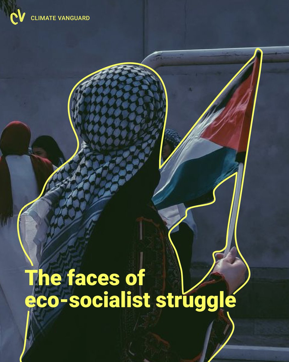The struggle for eco-socialism is a shared struggle all across the world. However, due to polarised capitalist and imperialist development, the struggle takes on various shapes in different places. (1/5)🧵
