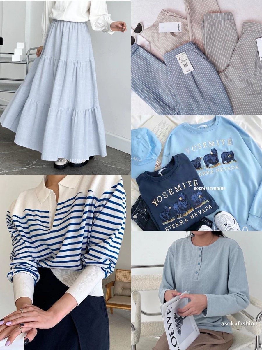 casual outfit, blue edition!

-A thread
