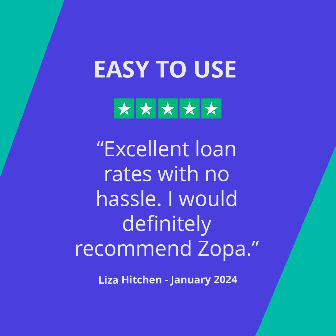 Thanks for the excellent review💚 #ZopaBank #HappyCustomers #ResponsibleLending