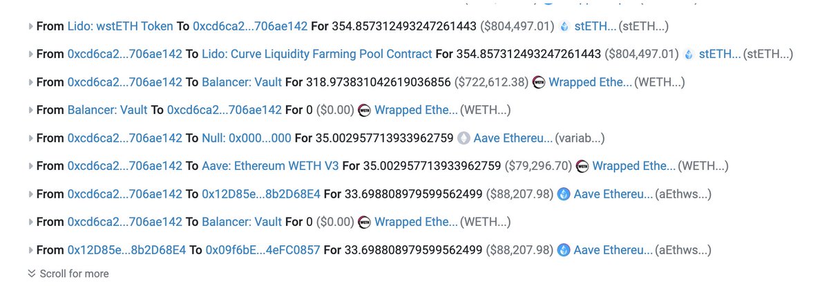 SlowMist_Team's tweet photo. 🚨SlowMist Security Alert🚨

We detected potential suspicious activity related to @AffineDeFi.

Stay vigilant! https://t.co/FzKJxXIO4w