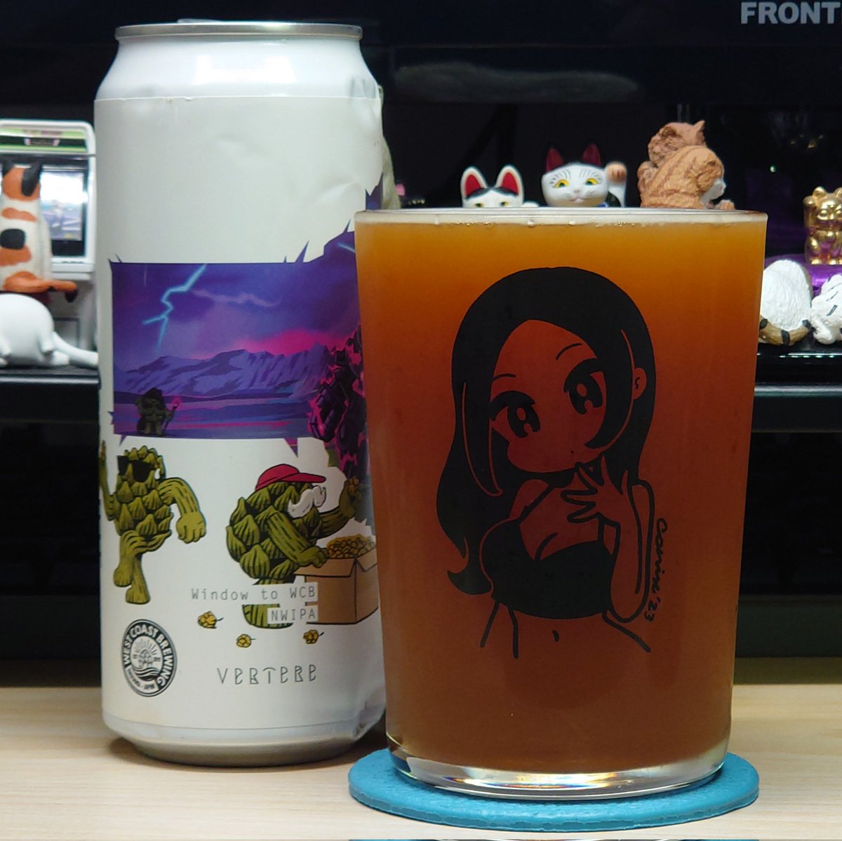 necohico's tweet photo. #VERTERE × #WestCoastBrewing
『Window to WCB』
ABV 7.0%
Style:NIPA
柑橘葡萄トロピカル。
優しい飲み口しっかり苦味。
ほんのり甘くて旨〜い♪
#ビール #beer #クラフトビール #craftbeer #BEEAR(@BEEAR_OKINAWA) https://t.co/bv8k7vJzWh