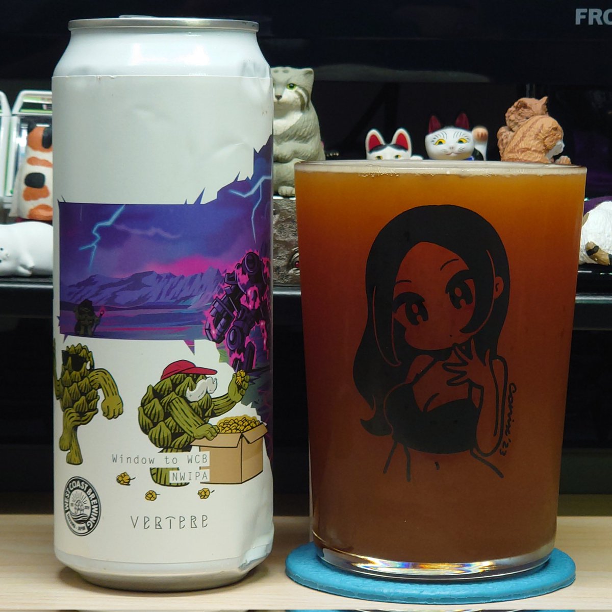 necohico's tweet photo. #VERTERE × #WestCoastBrewing
『Window to WCB』
ABV 7.0%
Style:NIPA
柑橘葡萄トロピカル。
優しい飲み口しっかり苦味。
ほんのり甘くて旨〜い♪
#ビール #beer #クラフトビール #craftbeer #BEEAR(@BEEAR_OKINAWA) https://t.co/bv8k7vJzWh